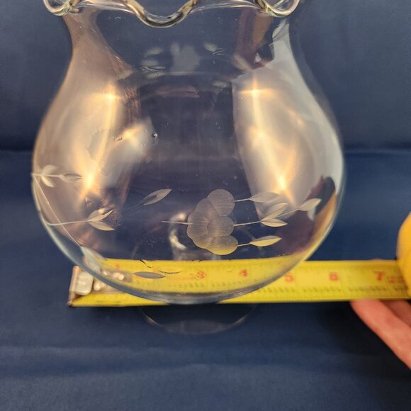 Princess House Heritage Crystal Pedestal Centerpiece Taper Candle Lamp #409 NIB - Picture 8 of 8